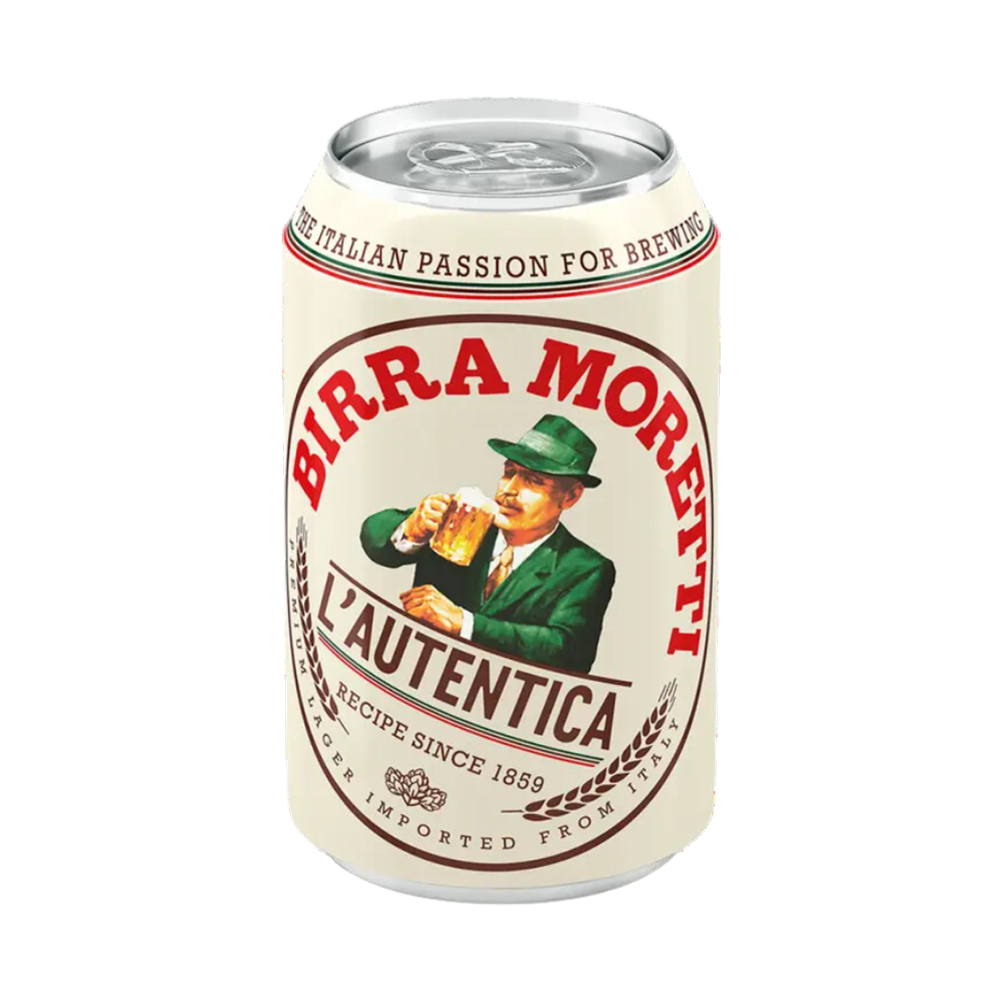 Birra Moretti Beer L'Autentica 33cl