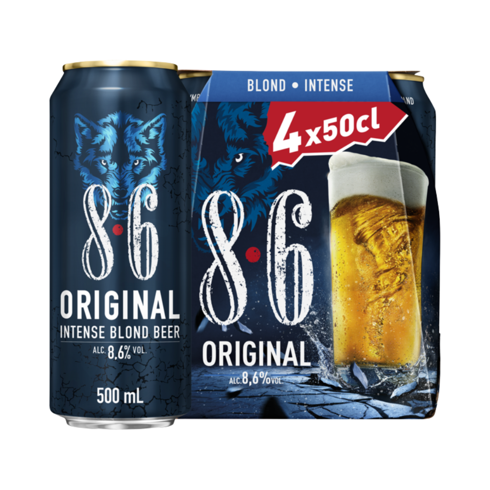 Product 8.6 Beer Original 50cl Image