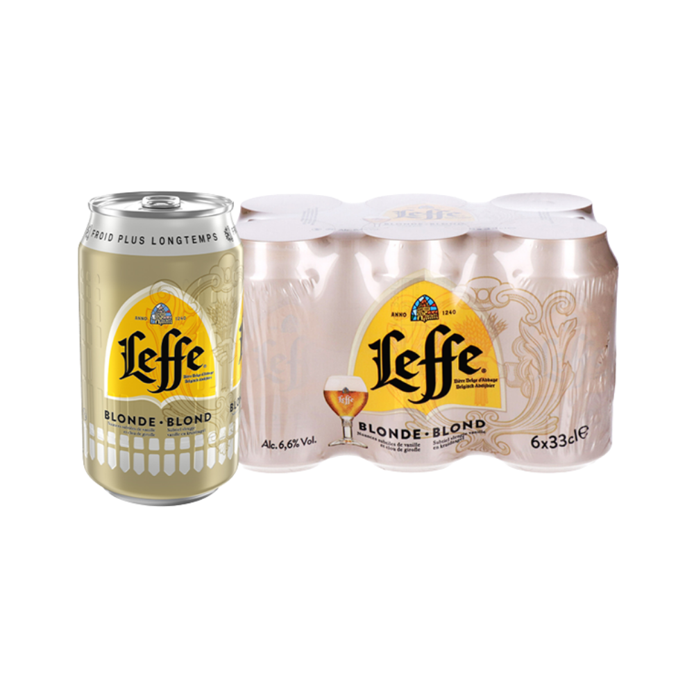 Leffe Blond Beer 4x6 33cl
