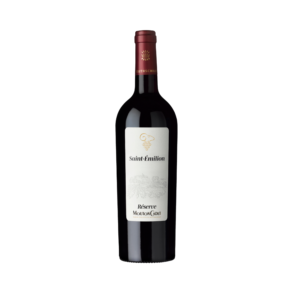 Red Wine France Saint Emilion Baron Philippe de Rothschild Mouton Cadet Reserve