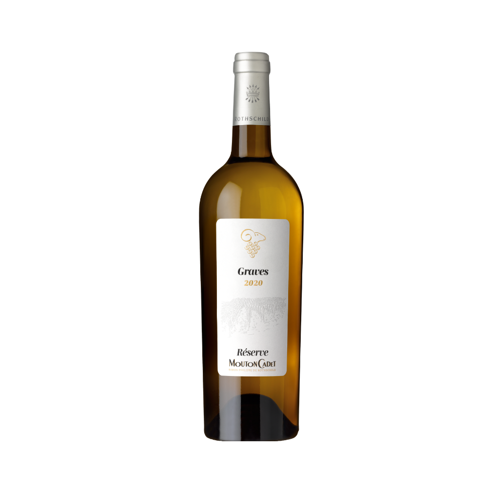 White Wine France Bordeaux Baron Philippe de Rothschild Mouton Cadet Réserve Graves Blanc