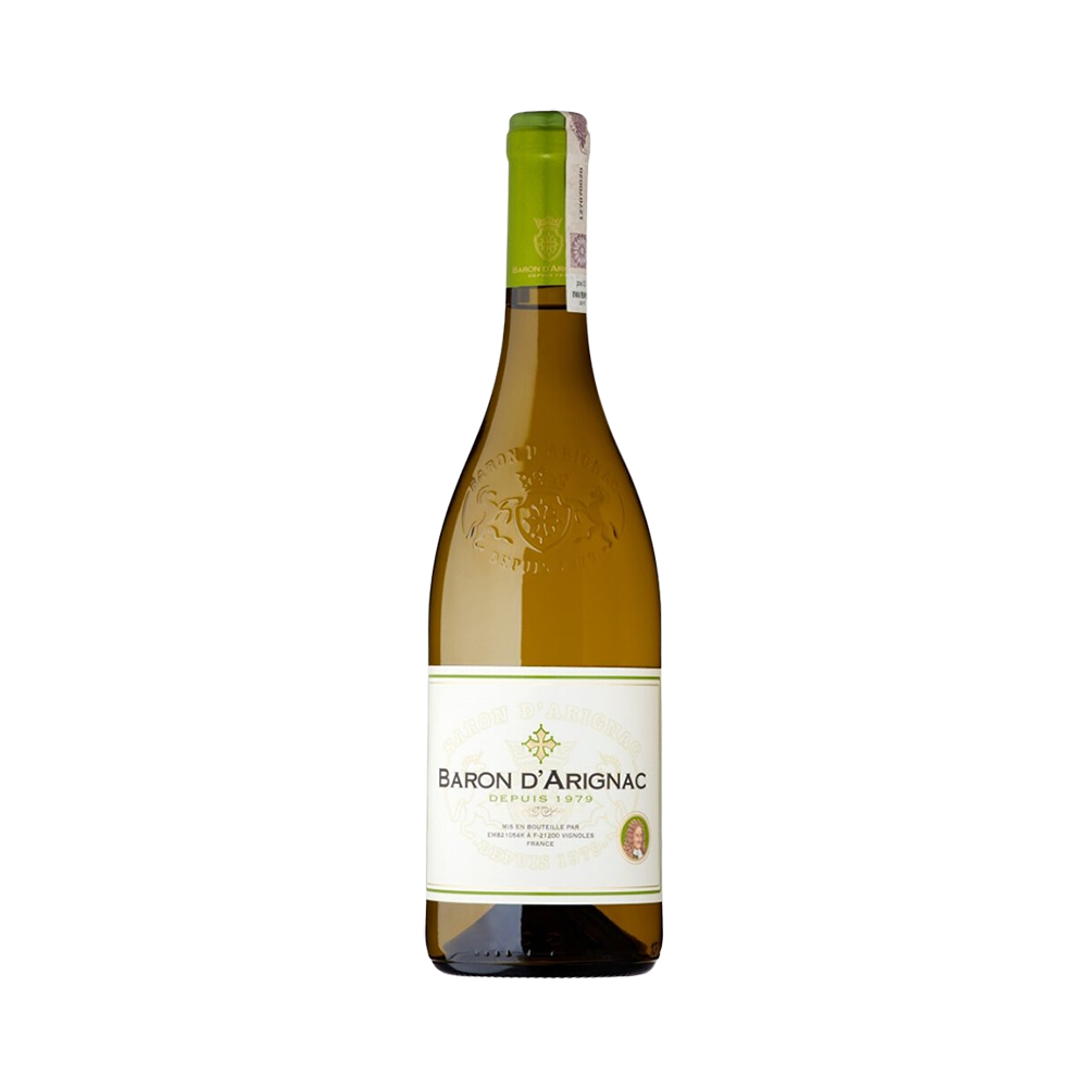 Wine White France Baron d'Arignac Blanc de Blanc (Table Wine) 75cl