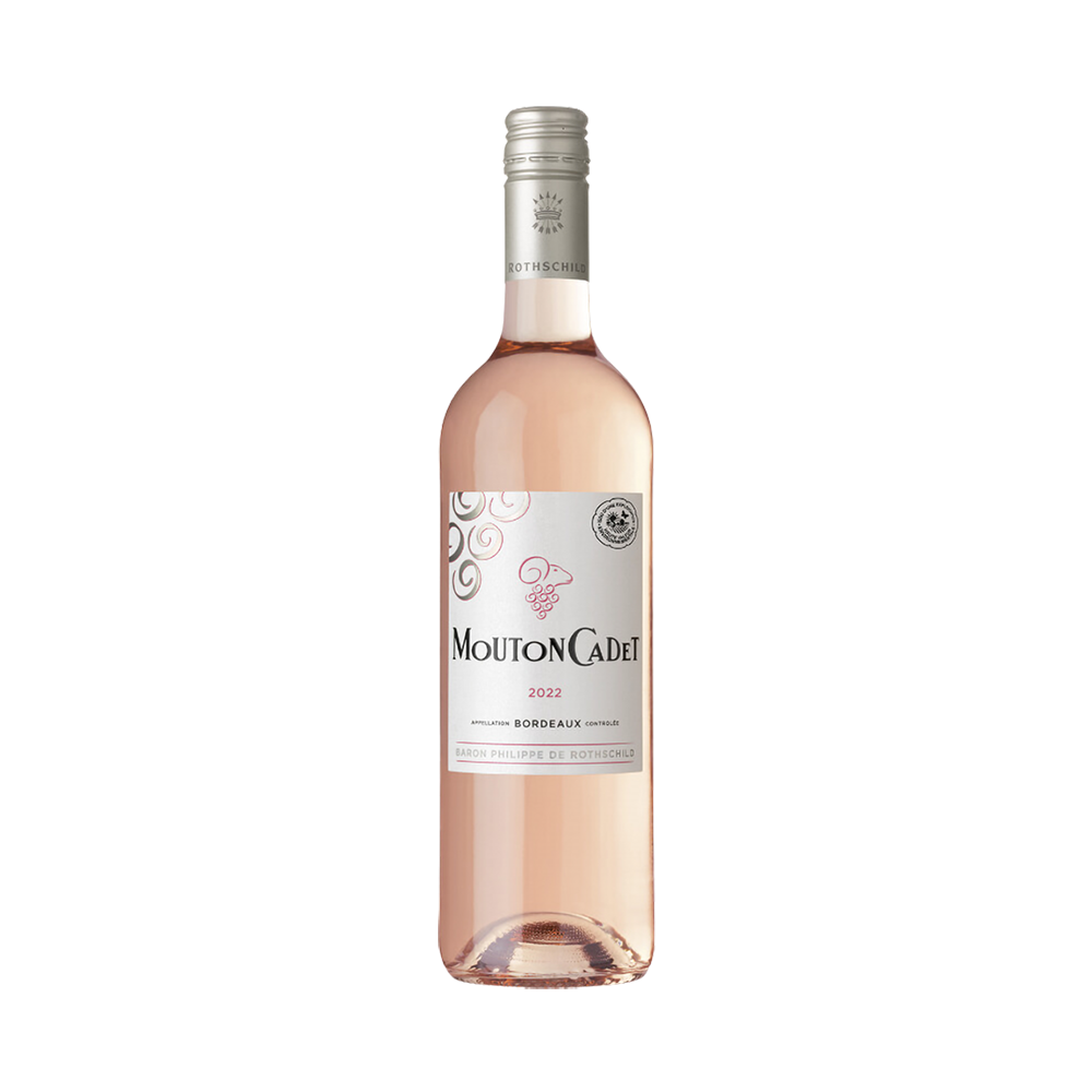 Rose Wine France Bordeaux Baron Philippe de Rothschild Mouton Cadet Le Rose 75cl
