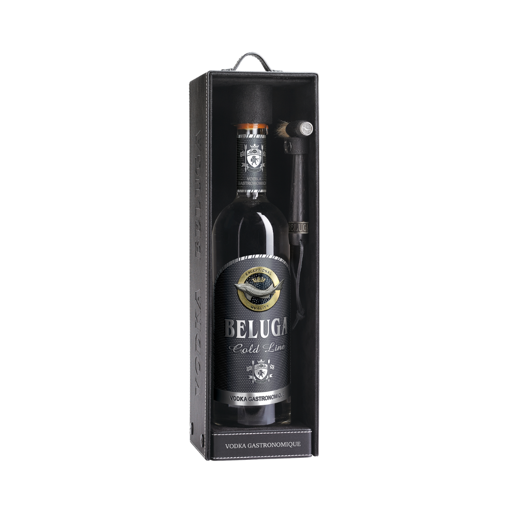 Product Beluga Vodka Gold Line + Leather Giftbox Image