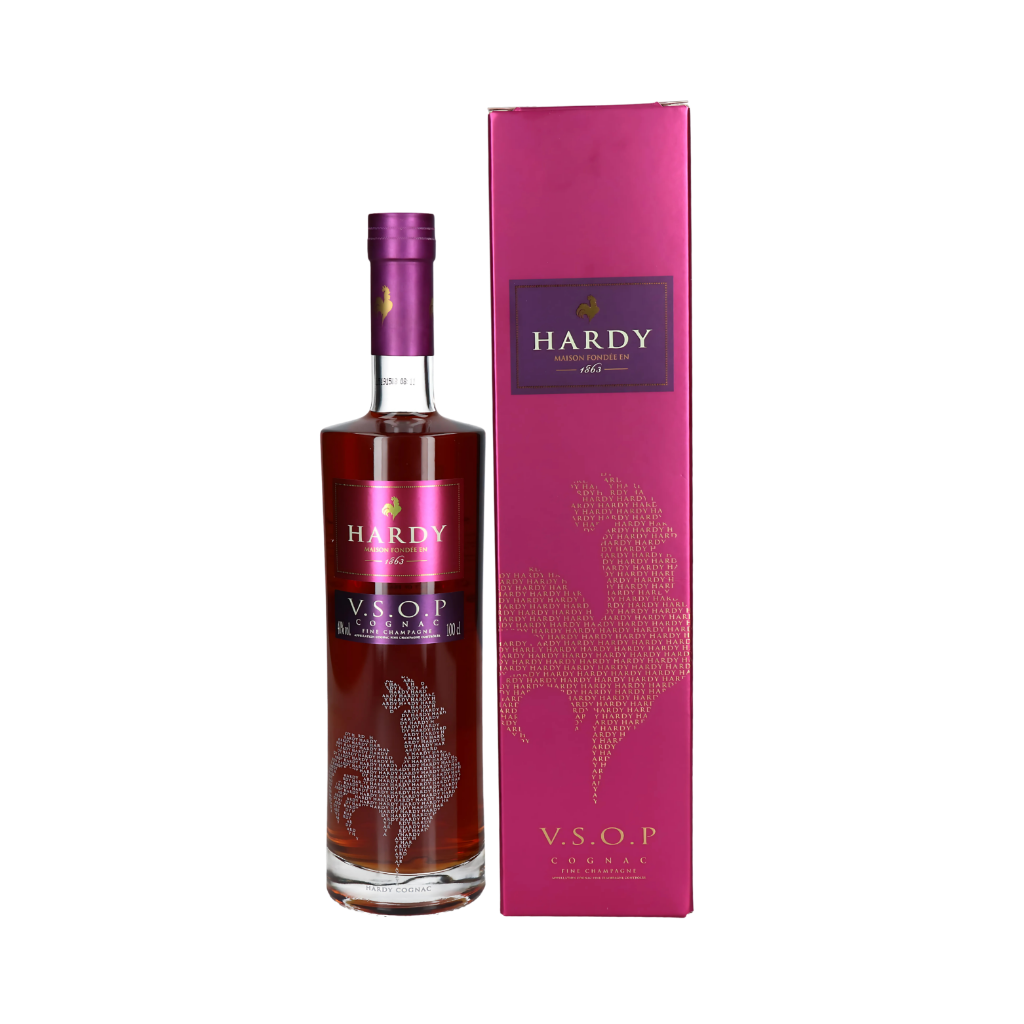 Cognac Hardy V.S.O.P Fine Champagne + Giftbox 1L