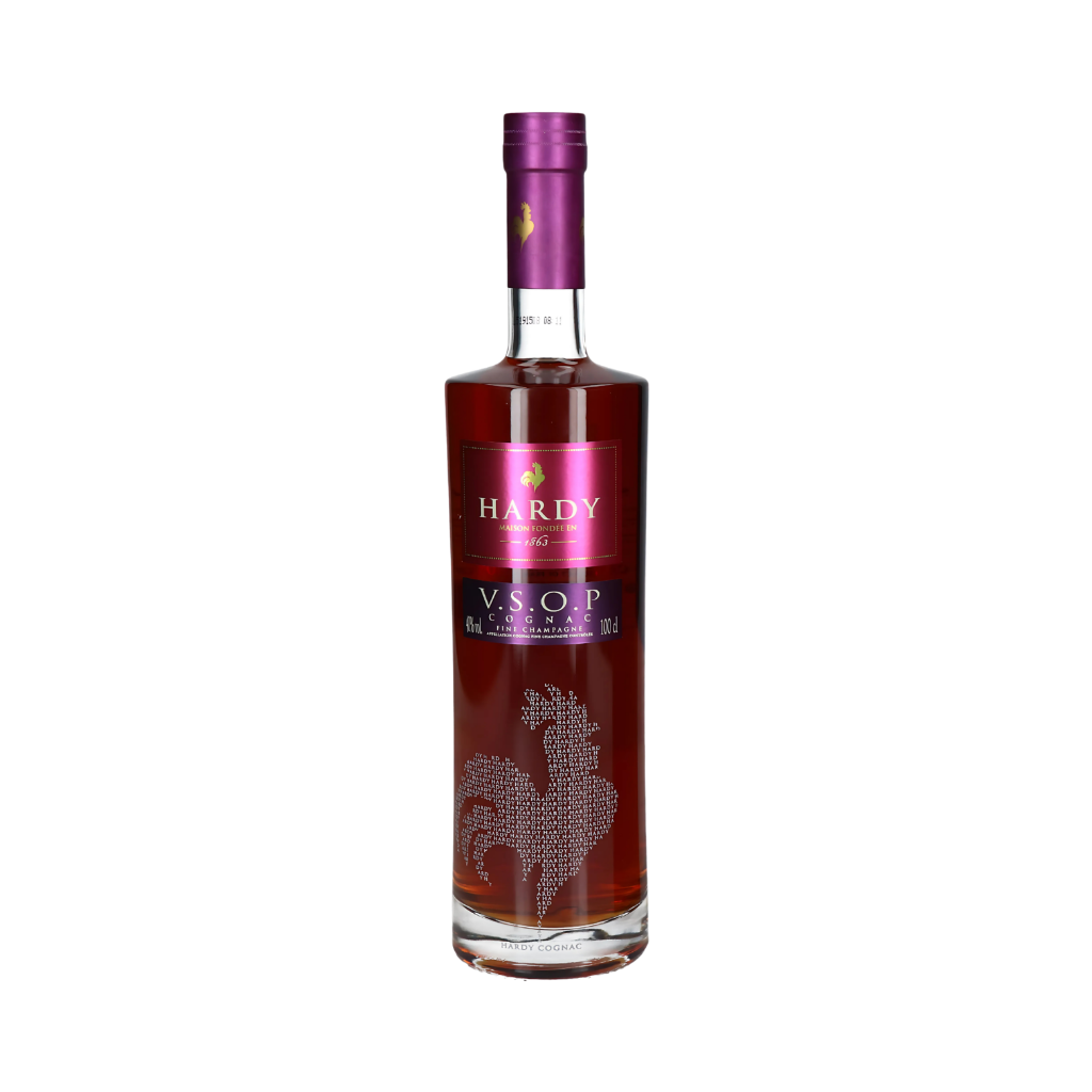 Cognac Hardy V.S.O.P Fine Champagne + Giftbox 1L