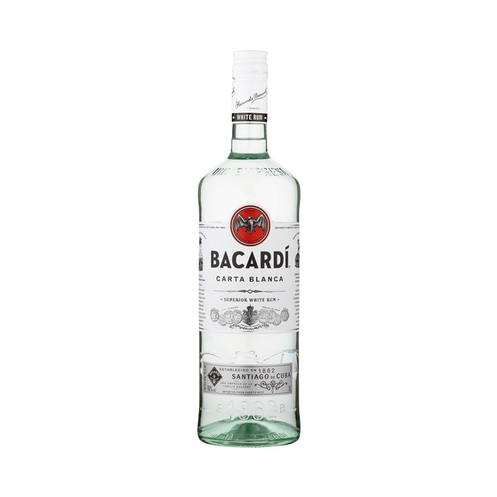 Bacardi Carta Blanca Rum 1L