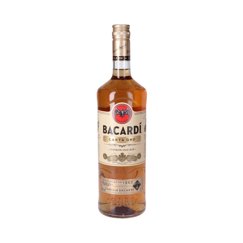 Bacardi Carta Oro Rum 1L