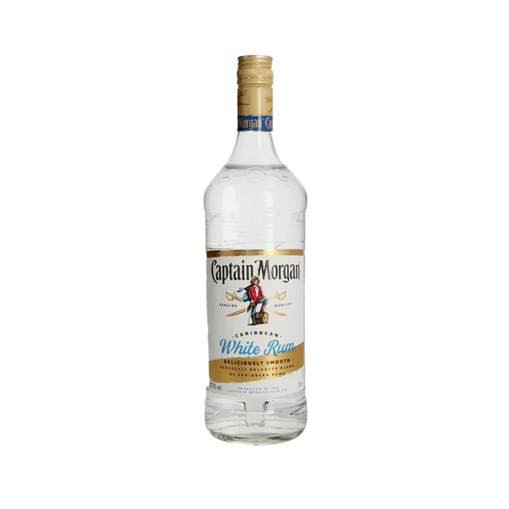 Captain Morgan Rum Caribbean White 1L
