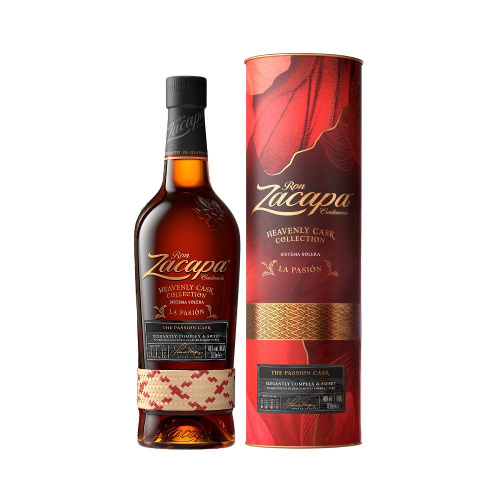 Product Ron Zacapa Rum Heavenly Cask Collection La Pasión in Tube Image