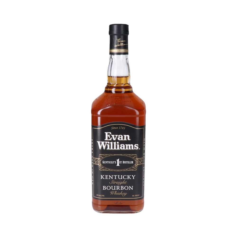 Whiskey Evan Williams Black Kentucky Straight Extra Aged 1L