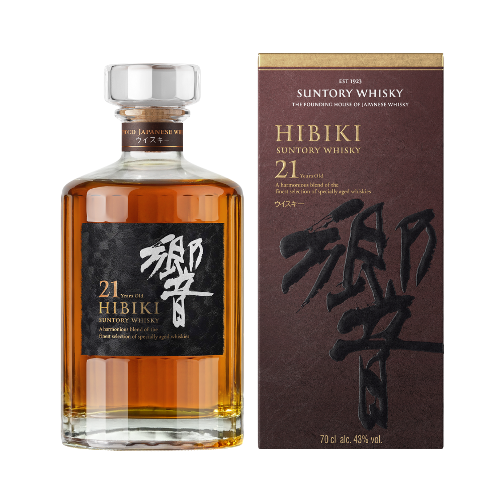 Suntory Hibiki Whisky 21 Years + GB