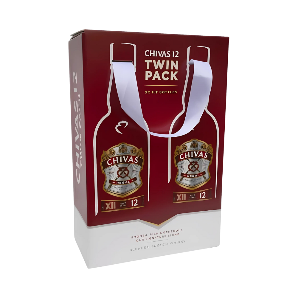 Chivas Regal Whisky Aged 12 Years + Giftbox  2x1 Liter
