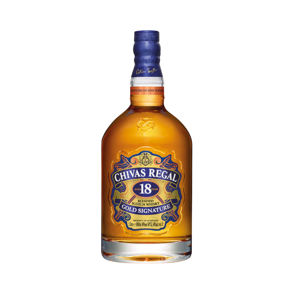 Chivas Regal Whisky Gold Signature Aged 18 Years + Giftbox 1L