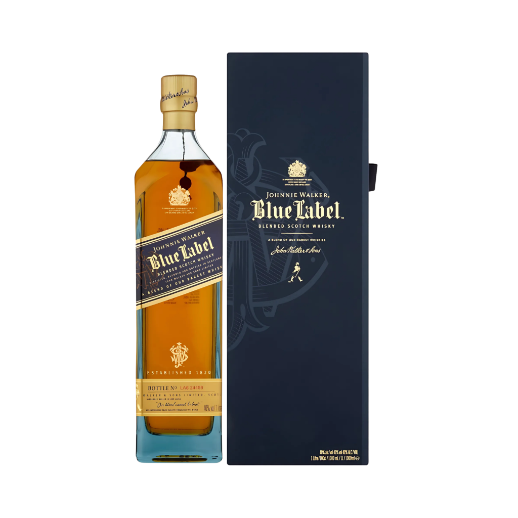 Johnnie Walker Blue Label Whisky + Giftbox 1L