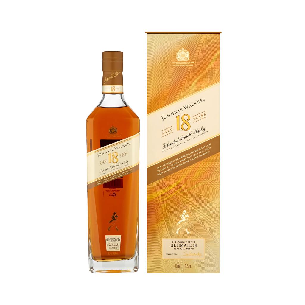 Johnnie Walker Aged 18 Years Whisky + Giftbox 1L