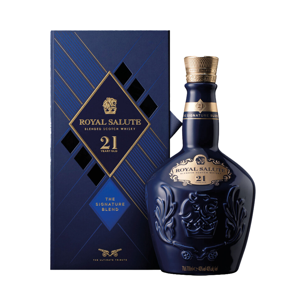 Royal Salute whisky 21 Years Old + Giftbox 70cl