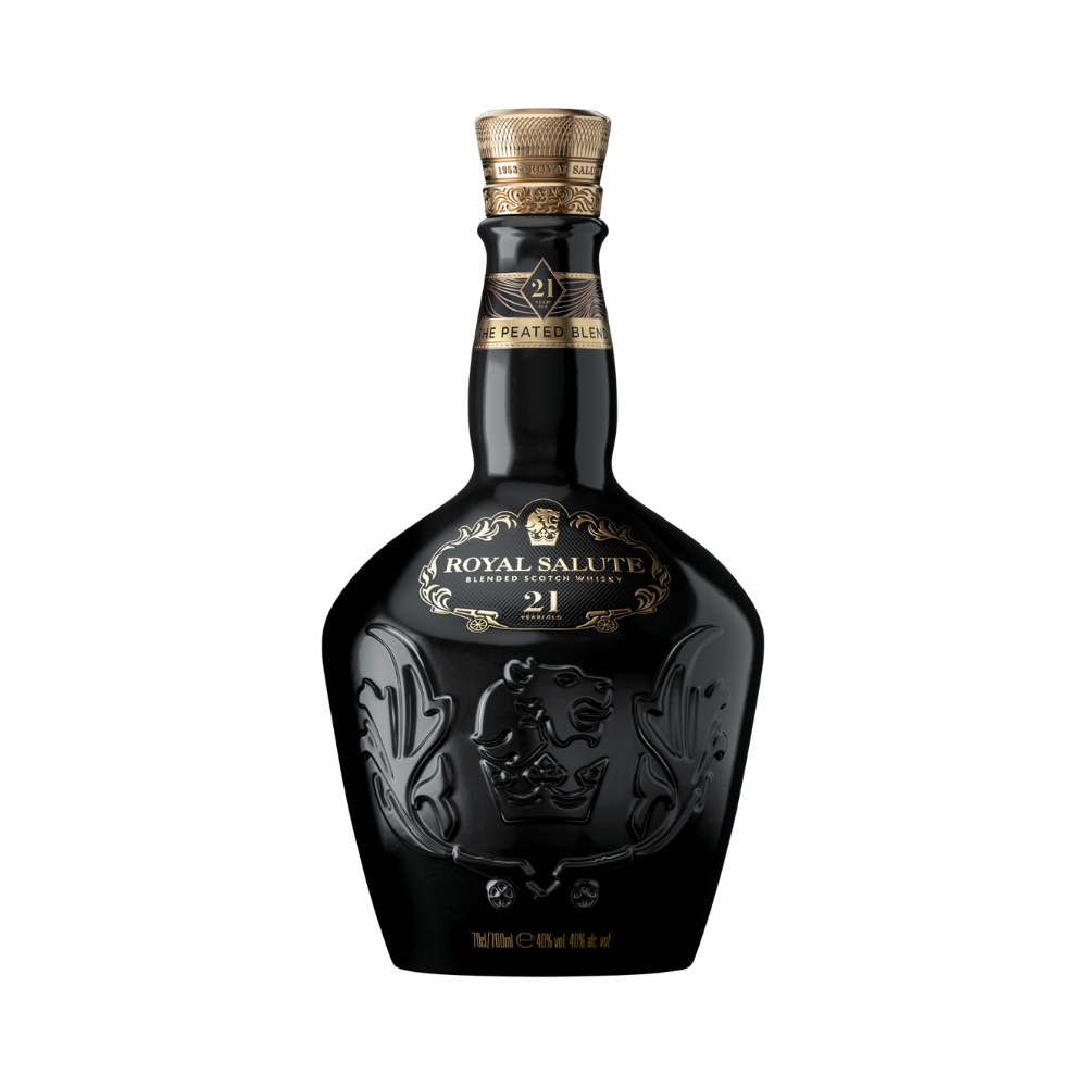Product Royal Salute Whisky The Peated Blend 21 Years + GB Image