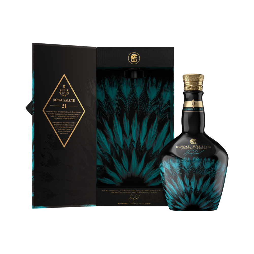 Product Royal Salute Whisky 21 Years Old Harris Reed Edition + GB Image