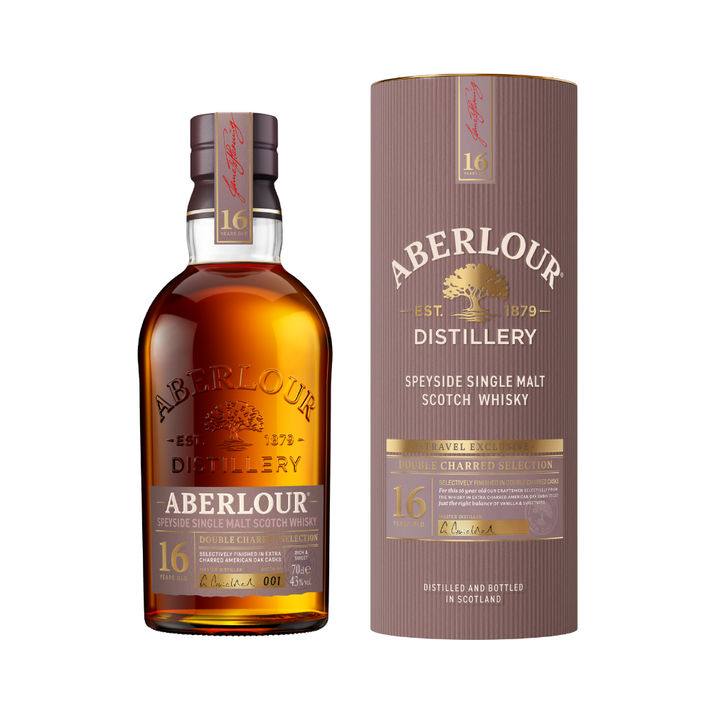 Product Aberlour Whisky Double Charred Selection Aged 16 Years + GB Image