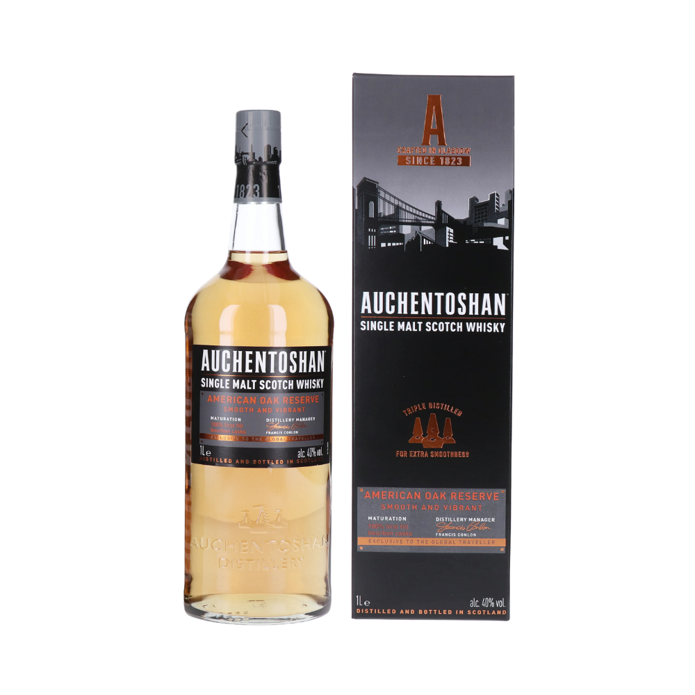 Product Auchentoshan Whisky American Oak Reserve + Giftbox 1L Image