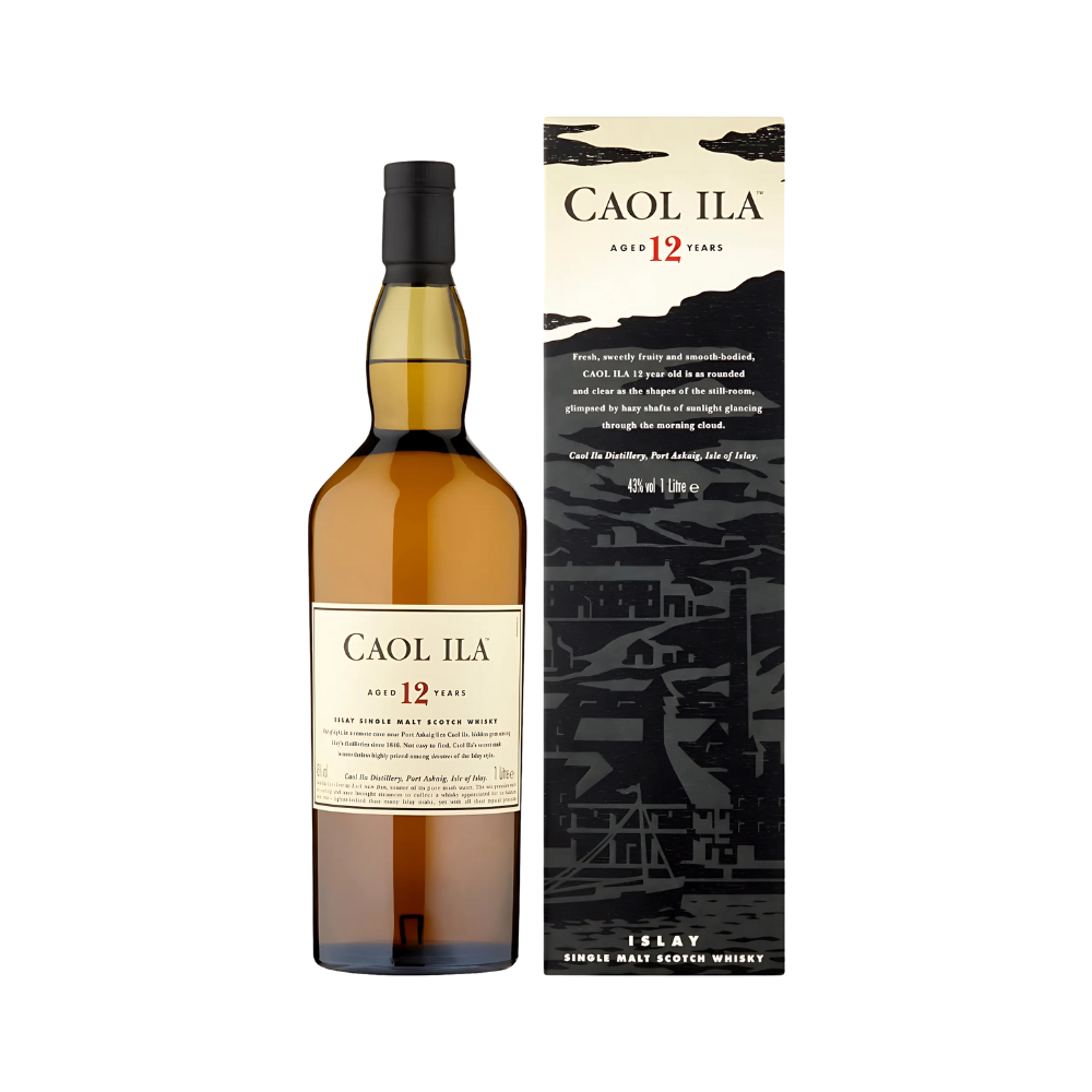 Caol Ila Whisky Aged 12 Years + Giftbox 1L