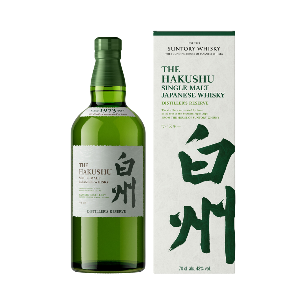 The Hakushu Distiller's Reserve Single Malt Japanese Whisky + GB