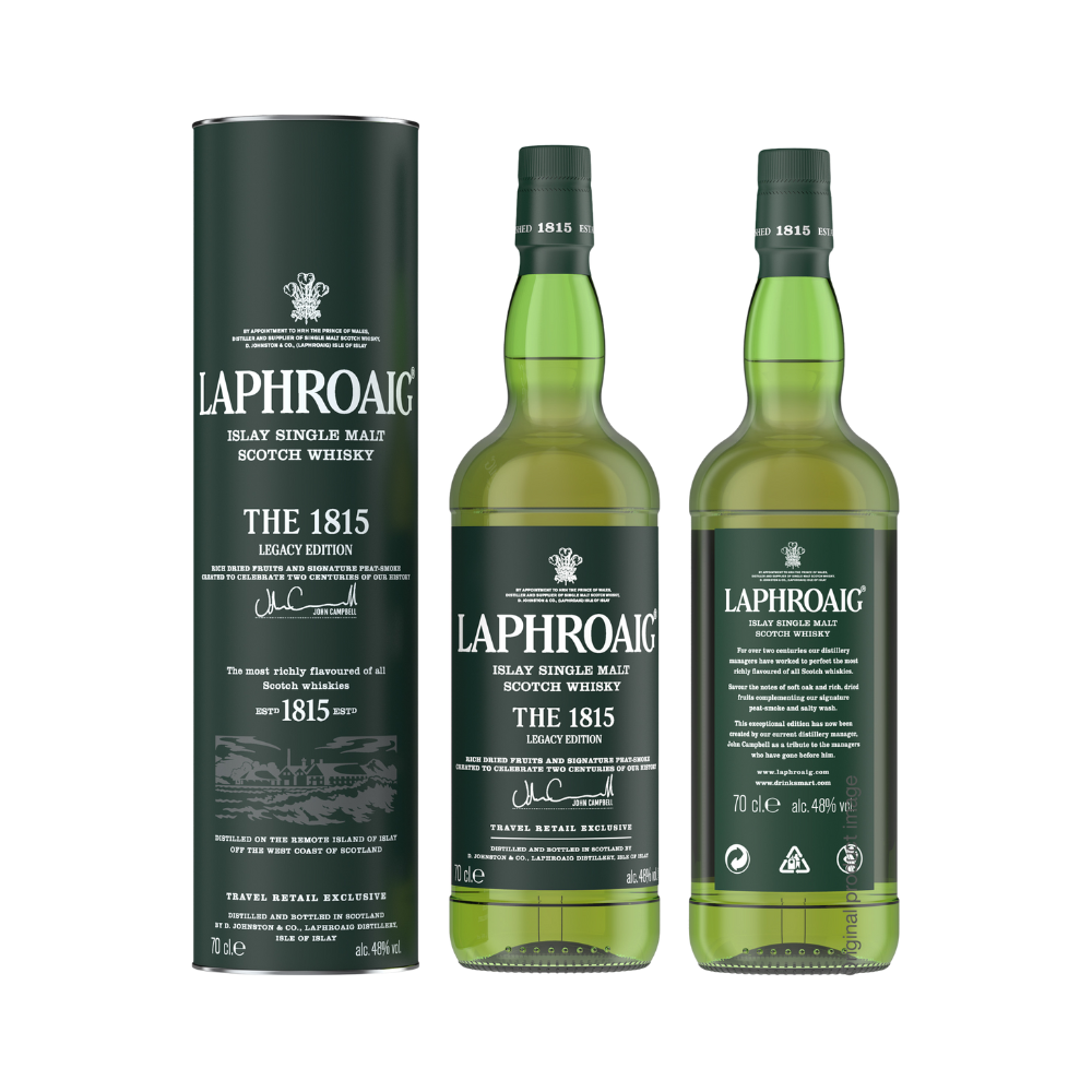 Laphroaig The 1815 Legacy Edition Islay Single Malt Scotch Whisky + GB