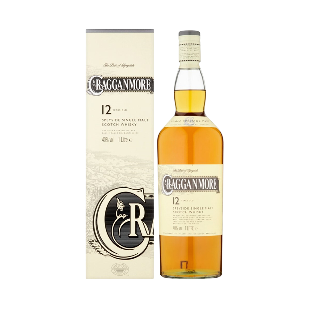 Cragganmore Whisky 12 Years Old + Giftbox 1L