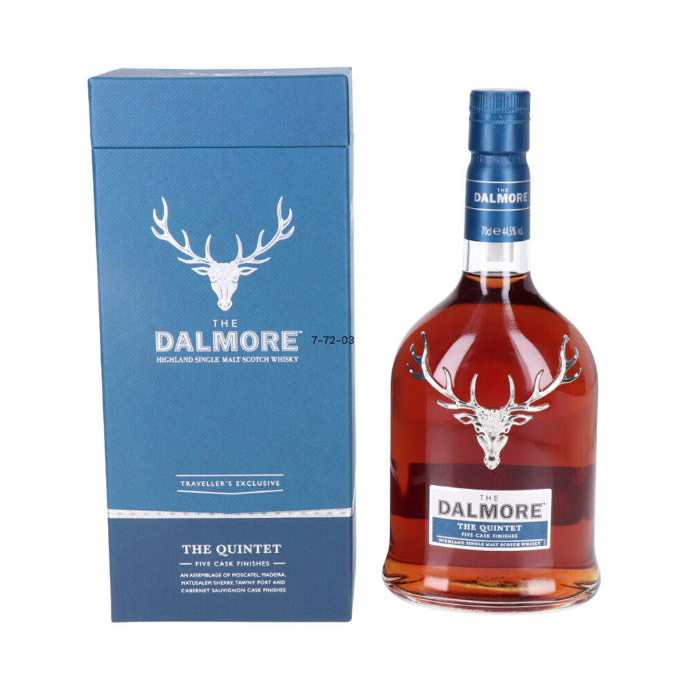 Whisky The Dalmore The Quintet Five Cask Finishes Traveller's Exclusive 70cl
