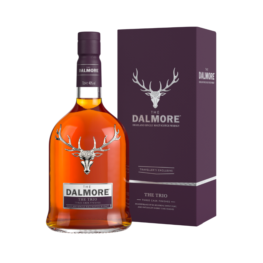 Product The Dalmore Whisky The Trio Three Cask Finishes Traveller's Exclusive + GB Image