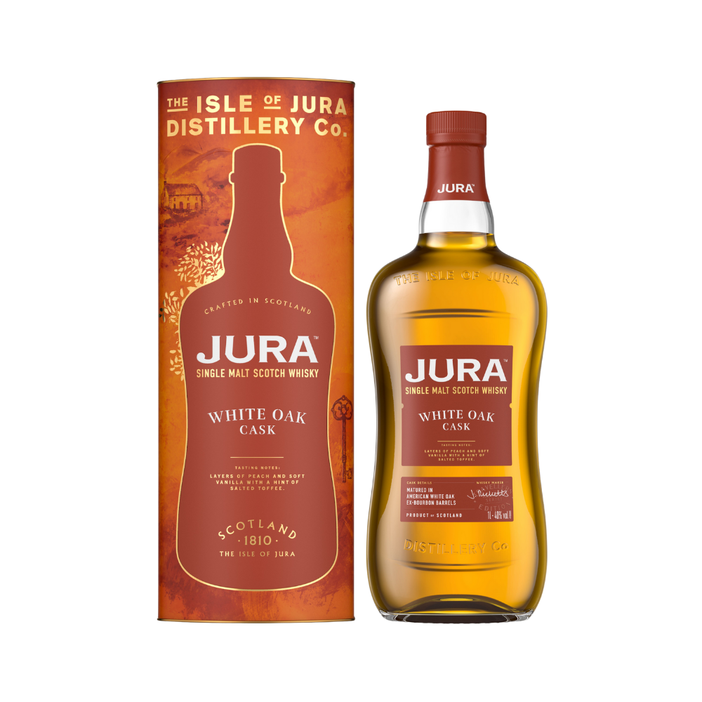 The Isle of Jura Whisky White Oak + Giftbox