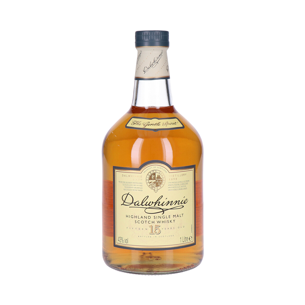 Dalwhinnie Whisky 15 Years Old + Giftbox 1L