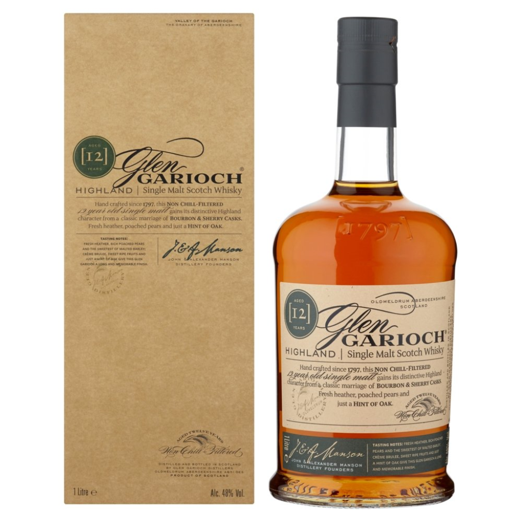 Product Glen Garioch Whisky Aged 12 Years + Giftbox 1L Image