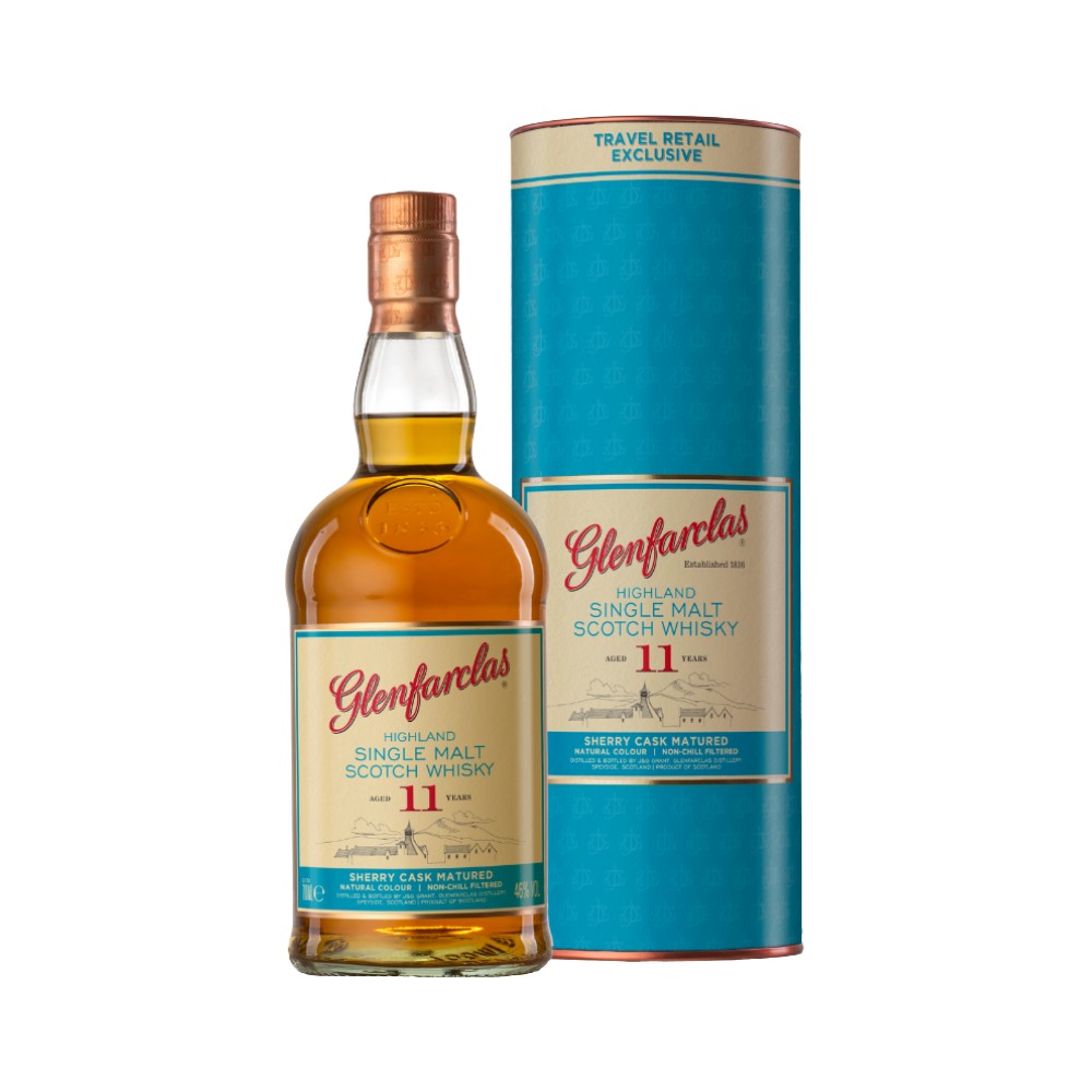 Product Glenfarclas Whisky Aged 11 Years in Tube Image
