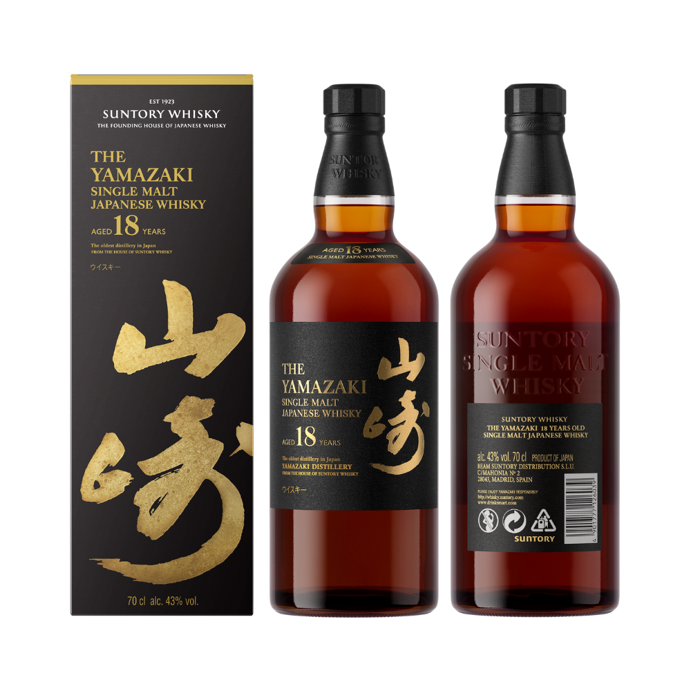Suntory The Yamazaki Whisky 18 Years + GB