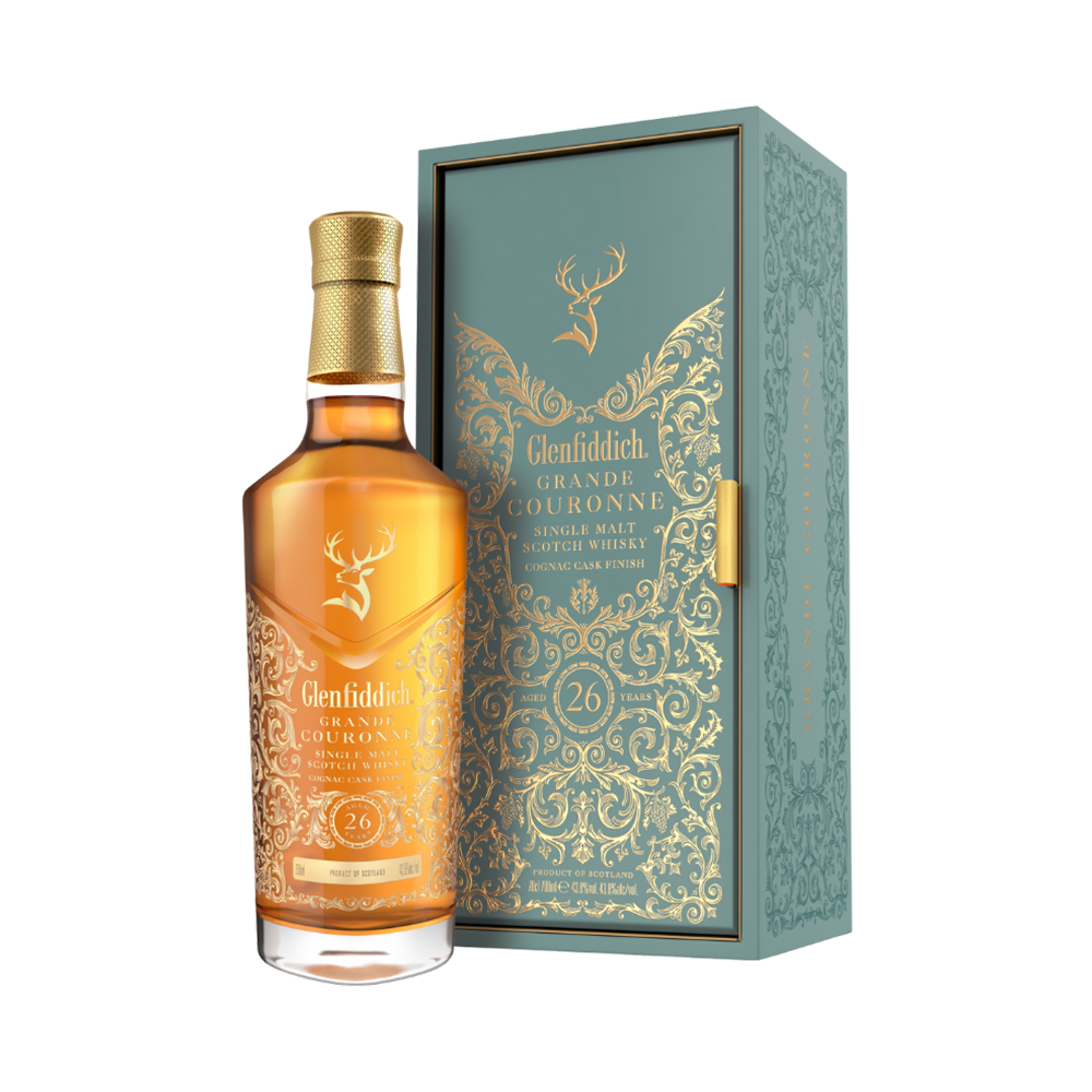 Product Glenfiddich Whisky Grande Couronne Aged 26 Years + Giftbox 70cl Image