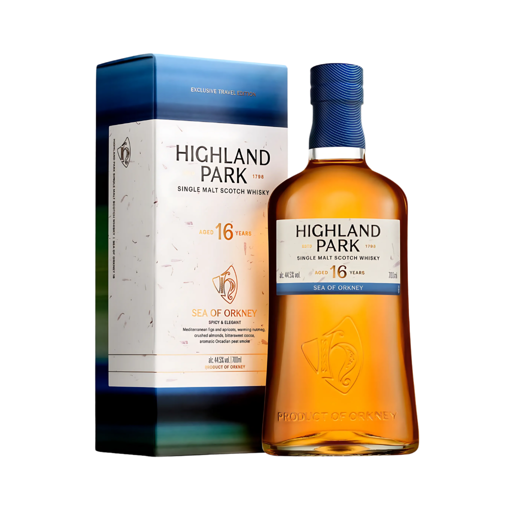 Product Highland Park Whisky Sea of Orkney 16 Years + GB Image