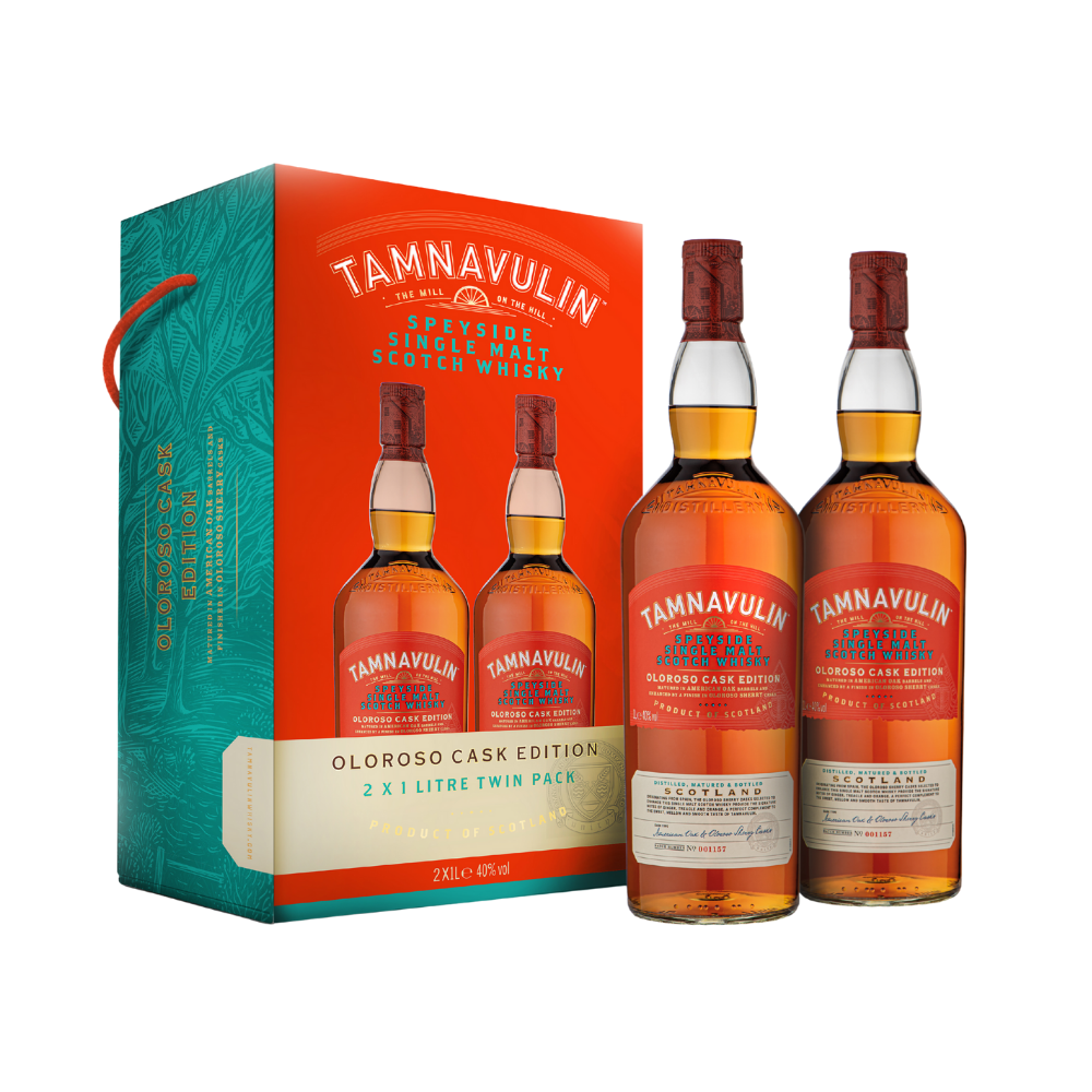 Product Tamnavulin Whisky Oloroso Cask Edition 2x1 Liter + Giftbox Image