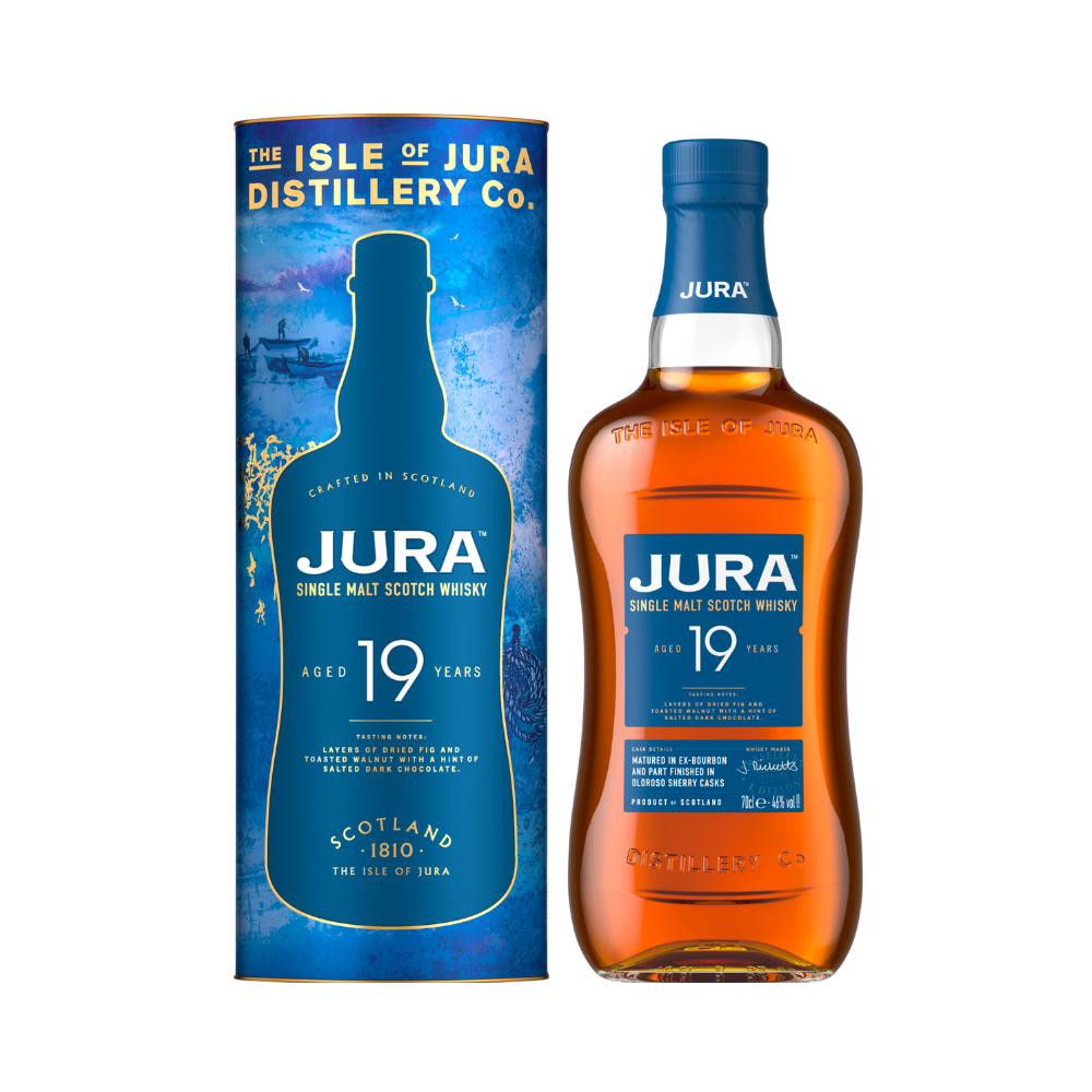 Product The Isle of Jura Whisky 19 Years + GB Image