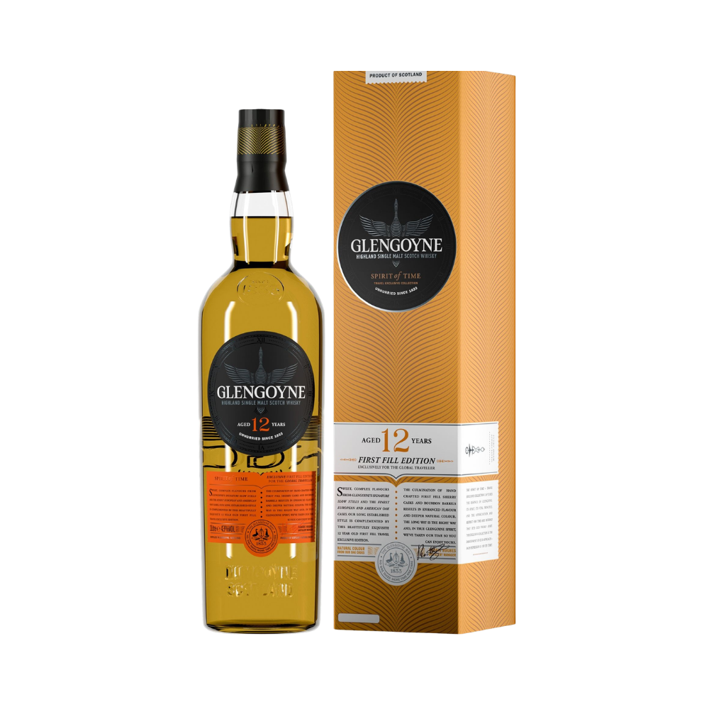 Product Glengoyne Whisky Spirit of Time Aged 12 Years First Fill Edition + Giftbox Image