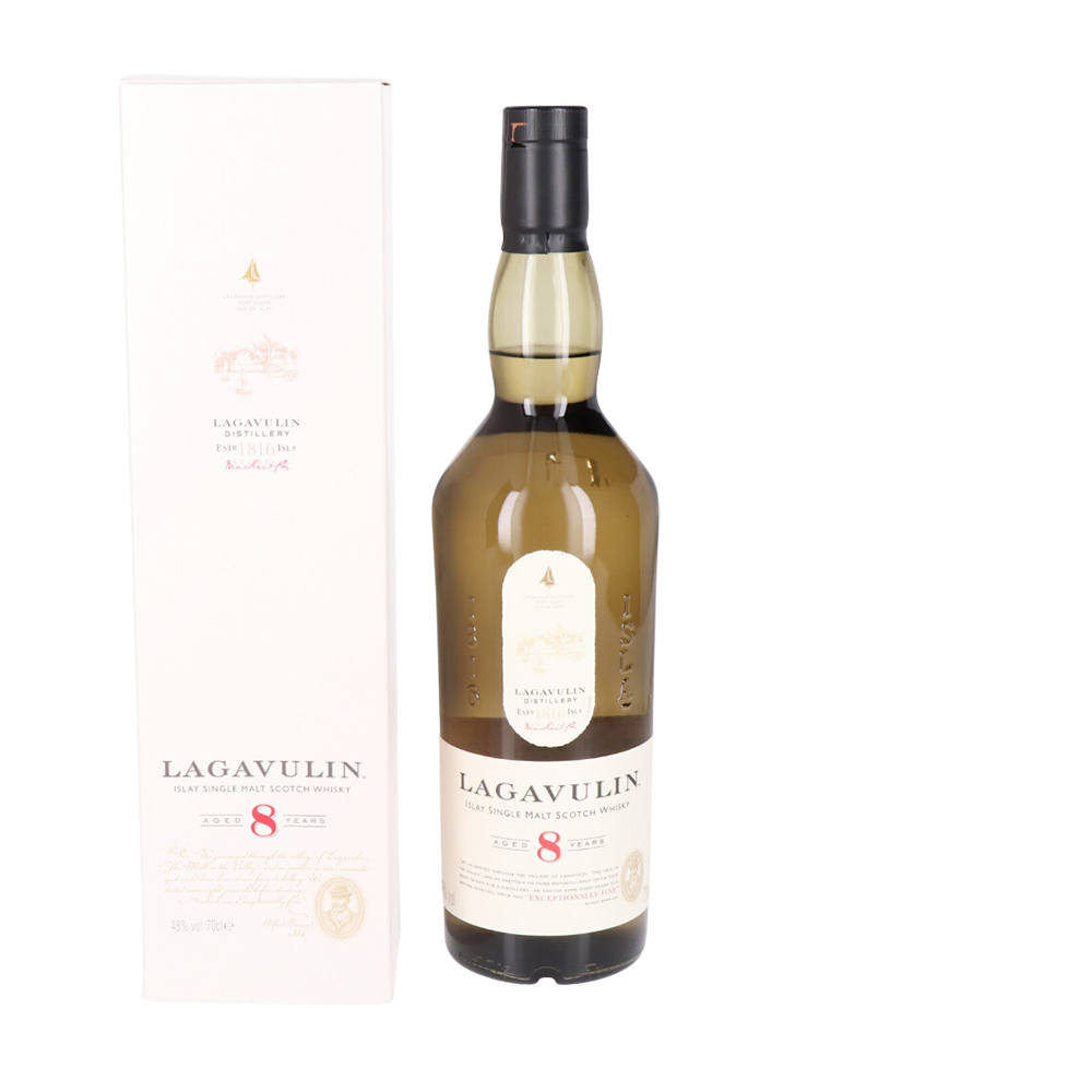 Product Lagavulin Whisky Aged 8 Years + Giftbox 70cl Image