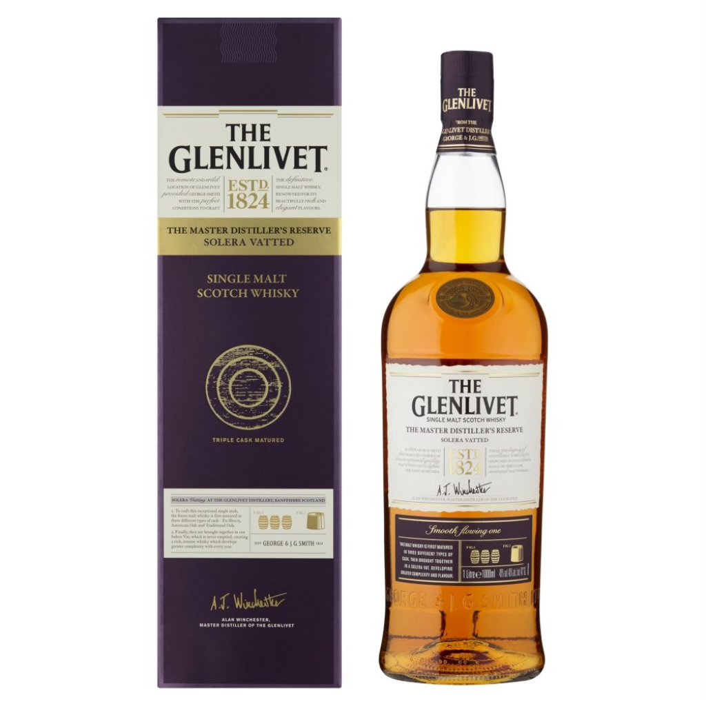 Product The Glenlivet Whisky Distiller's Reserve Triple Cask Matured + GB Image