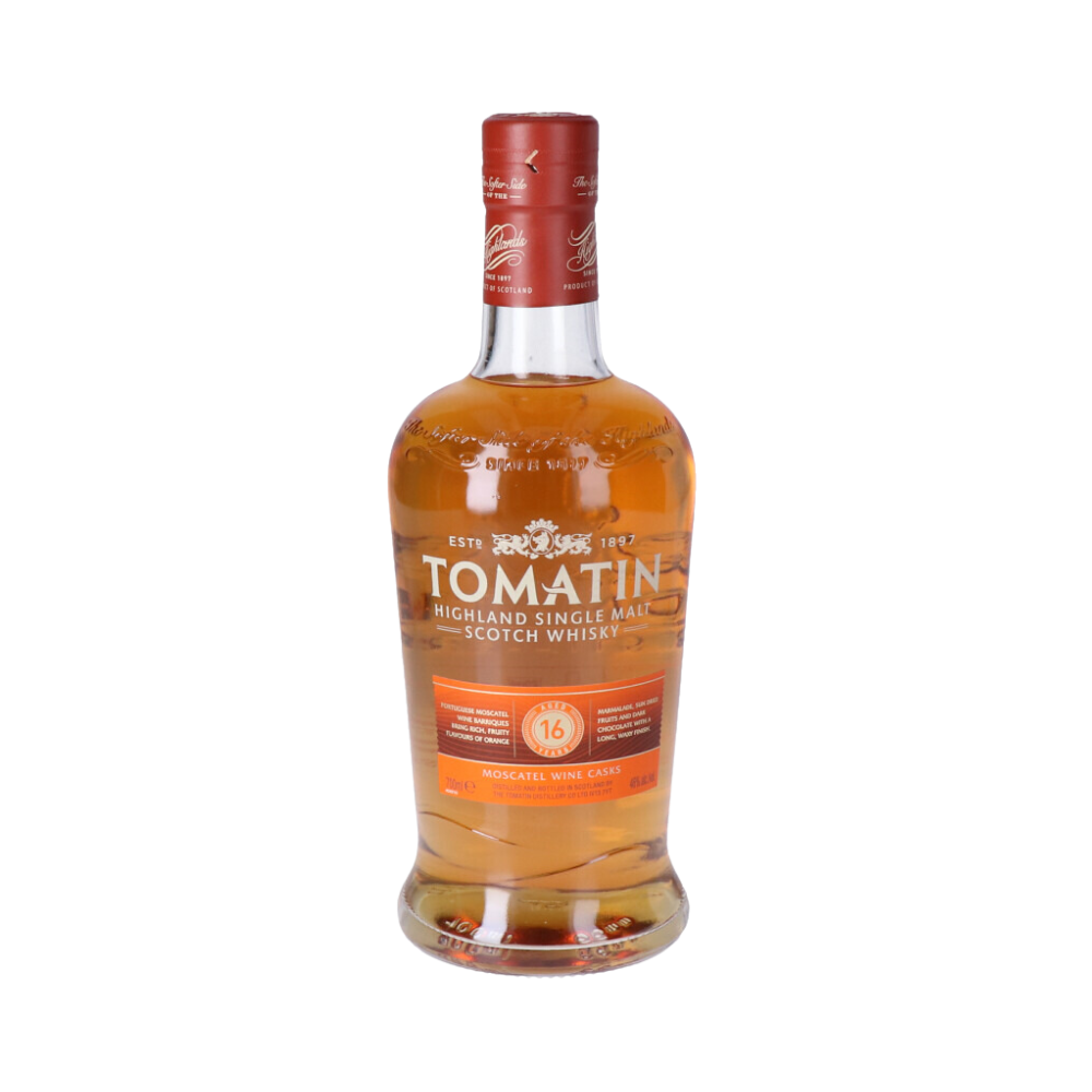 Whisky Tomatin Moscatel Wine Finish Travel Retail Aged 16 Years 70cl