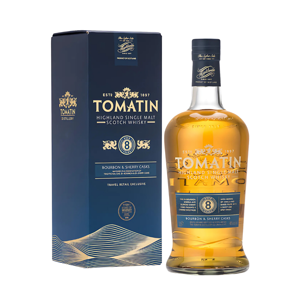 Whisky Tomatin 8 Years Old Giftbox 1L