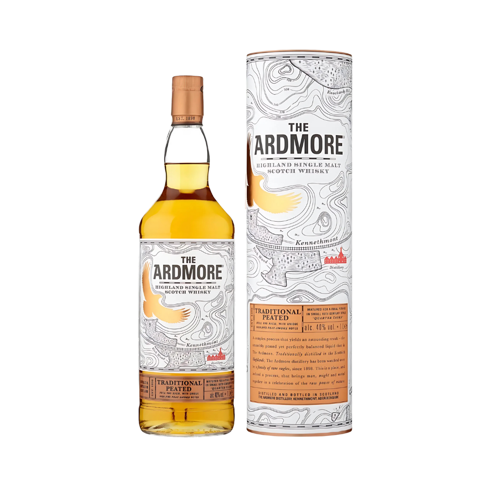 The Ardmore Whisky Tradition Peated + Giftbox 1L
