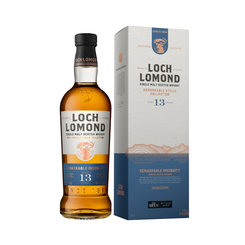 Loch Lomond Whisky Remarkable Stills Collection Ingenuity Aged 13 Years + GB