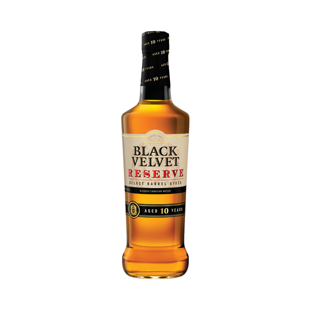 Black Velvet Whisky Reserve Aged 10 Years 1L
