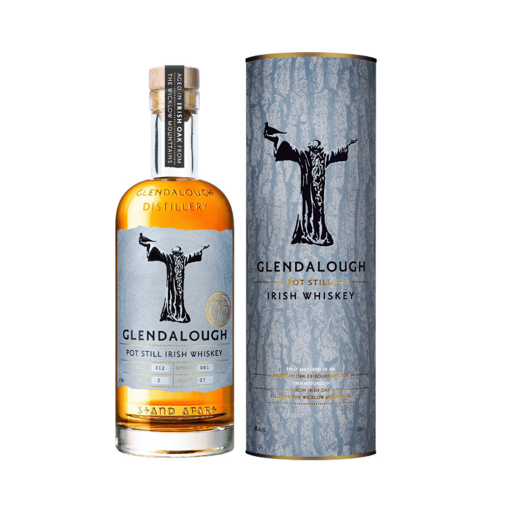 Glendalough Whiskey Pot Still Aged in Irish Oak + Giftbox 75cl
