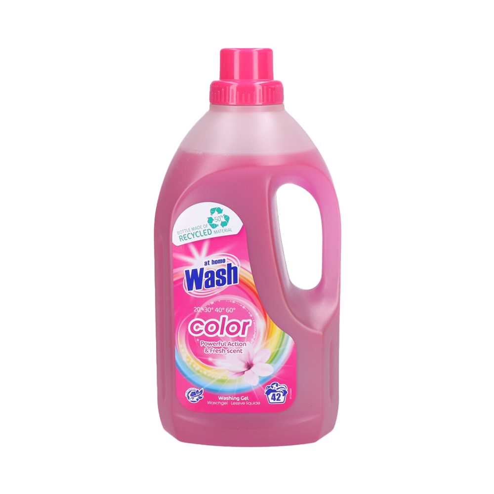 Product Liquid Detergents At Home Wash Color Powerful Action & Fresh Scent 42sc 1,5L Image